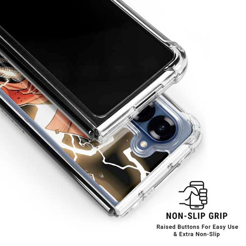 Marvel Thor Thor’s Lightning Galaxy Z Fold6 Clear Case
